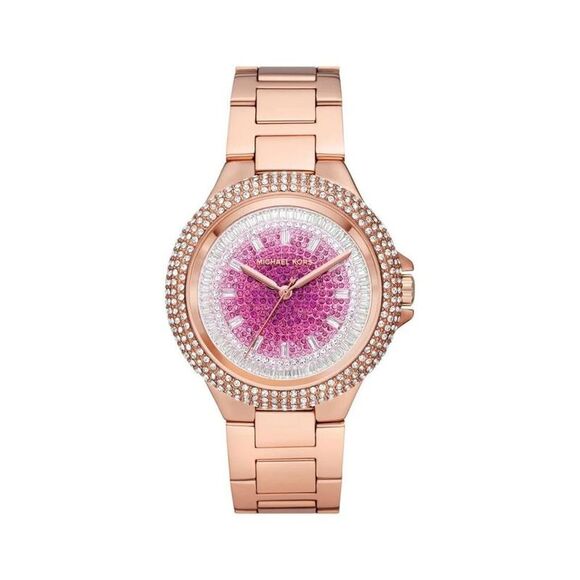 Michael Kors Camille Rose Gold-Tone Ladies Watch Watches